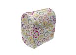 Abakuhaus Copertura Astratta Per Frullatore, Cerchio E Punto Primaverile, Custodia Per Utensili Da Cucina Con Tasche, 36 X 39 X 24 Cm, Multicolore