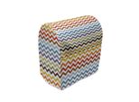 Abakuhaus Copertura Angolare Per Frullatore, Pasqua Chevron Zigzag, Custodia Per Utensili Da Cucina Con Tasche, 36 X 39 X 24 Cm, Multicolore