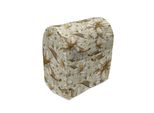 Abakuhaus Copertura Per Frullatore Da Tavolo Beige, Petali Di Fiori Sbocciati, Custodia Per Elettrodomestici Da Cucina Con Tasche, 36 X 39 X 24 Cm, Bianco, Giallo, Beige