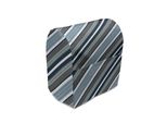 Abakuhaus Copertura Per Frullatore A Immersione A Righe, Grigio E Blu Diagonale, Custodia Per Utensili Da Cucina Con Tasche, 36 X 39 X 24 Cm, Bianco Grigio Blu Navy