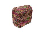 Abakuhaus Fantastica Copertura Per Frullatore, Foglie Hippie Paisley, Custodia Per Utensili Da Cucina Con Tasche, 36 X 39 X 24 Cm, Multicolore