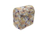Abakuhaus Copertura Per Frullatore A Immersione Libelle, Motivo Libelle Boho, Custodia Per Utensili Da Cucina Con Tasche, 36 X 39 X 24 Cm, Multicolore