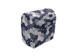Abakuhaus Copertura Per Frullatore Da Tavolo Blu Navy, Stile Patchwork A Pois E Stelle, Custodia Per Elettrodomestici Da Cucina Con Tasche, 36 X 39 X 24 Cm, Blu Navy E Bianco