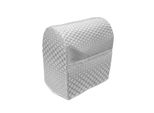 Abakuhaus Copertura Geometrica Per Frullatore, Motivi, Custodia Per Utensili Da Cucina Con Tasche, 36 X 39 X 24 Cm, Bianco E Nero