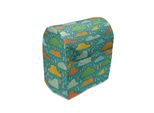 Abakuhaus Copertura Astratta Per Frullatore, Nuvole Gonfie Funk Kunst, Custodia Per Elettrodomestici Da Cucina Con Tasche, 36 X 39 X 24 Cm, Multicolore