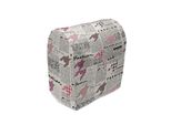 Abakuhaus Copertura Per Frullatore, Rivista Di Moda Retrò, Custodia Per Elettrodomestici Da Cucina Con Tasche, 36 X 39 X 24 Cm, Nero Bianco Rosa