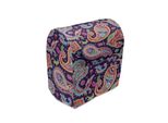 Abakuhaus Copertura Per Frullatore Paisley, Motivi Hippie Retrò, Custodia Per Elettrodomestici Da Cucina Con Tasche, 36 X 39 X 24 Cm, Viola