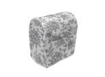 Abakuhaus Copertura Per Frullatore Da Tavolo, Petals, Custodia Per Elettrodomestici Da Cucina Con Tasche, 36 X 39 X 24 Cm, Grigio Chiaro