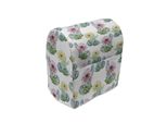 Abakuhaus Copertura Per Frullatore A Immersione Cactus, Pianta Messicana Cactus, Custodia Per Utensili Da Cucina Con Tasche, 36 X 39 X 24 Cm, Rosa, Verde E Blu