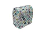Abakuhaus Copertura Moderna Per Frullatore, Triangoli Geometrici, Custodia Per Elettrodomestici Da Cucina Con Tasche, 36 X 39 X 24 Cm, Multicolore