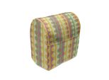 Abakuhaus Copertura Astratta Per Frullatore, Retro Geometric Stripe, Custodia Per Elettrodomestici Da Cucina Con Tasche, 36 X 39 X 24 Cm, Multicolore