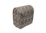 Abakuhaus Copertura Per Frullatore Paisley, Vintage Oriental Ethnic, Custodia Per Elettrodomestici Da Cucina Con Tasche, 36 X 39 X 24 Cm, Rosso Legno E Blu Grigio