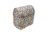 Abakuhaus Copertura Per Frullatore A Immersione, Motivo Infantile Colorato, Custodia Per Elettrodomestici Da Cucina Con Tasche, 36 X 39 X 24 Cm, Multicolore