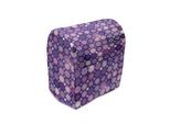 Abakuhaus Copertura Moderna Per Frullatore, Cerchi Geometrici Viola, Custodia Per Elettrodomestici Da Cucina Con Tasche, 36 X 39 X 24 Cm, Rosa Baby Lilla