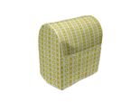Copertura Per Frullatore Retrò Abakuhaus, Strisce Verticali E Pois, Custodia Per Elettrodomestici Da Cucina Con Tasche, 36 X 39 X 24 Cm, Verde Avocado-Crema