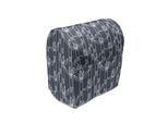 Abakuhaus Copertura Per Frullatore Giapponese, Grafica A Strisce Giapponese, Custodia Per Utensili Da Cucina Con Tasche, 36 X 39 X 24 Cm, Grigio Antracite Blu Scuro