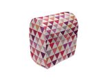 Abakuhaus Copertura Per Frullatore Rosa, Geoemetric Triangles Dots, Custodia Per Elettrodomestici Da Cucina Con Tasche, 36 X 39 X 24 Cm, Multicolore