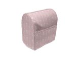 Abakuhaus Copertura Per Frullatore Da Tavolo, Damasco Vintage, Custodia Per Utensili Da Cucina Con Tasche, 36 X 39 X 24 Cm, Rosa Chiaro E Bianco