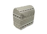 Abakuhaus Copertura Per Frullatore Tribale, Aztec India, Custodia Per Elettrodomestici Da Cucina Con Tasche, 36 X 39 X 24 Cm, Beige E Marrone
