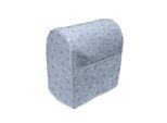 Abakuhaus Copertura Per Frullatore Da Tavolo Con Motivi Floreali, Piccoli Fiori Retrò, Custodia Per Elettrodomestici Da Cucina Con Tasche, 36 X 39 X 24 Cm, Blu Viola Azzurro