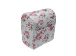 Abakuhaus Copri Frullatore Shabby Flora, Fiori Primaverili E Rose, Custodia Per Elettrodomestici Da Cucina Con Tasche, 36 X 39 X 24 Cm, Verde Mandorla E Rosa Pallido