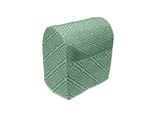 Abakuhaus Copri Frullatore Geometrico, Moderno Geometrico, Custodia Per Elettrodomestici Da Cucina Con Tasche, 36 X 39 X 24 Cm, Turchese E Giallo