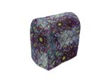 Abakuhaus Copertura Per Frullatore Lotus, Grunge Futuristic Mandala, Custodia Per Elettrodomestici Da Cucina Con Tasche, 36 X 39 X 24 Cm, Multicolore