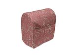 Abakuhaus Copertura Per Frullatore Da Tavolo Coral, Foglie E Rami Botanici, Custodia Per Utensili Da Cucina Con Tasche, 36 X 39 X 24 Cm, Coral Peach Nero