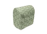 Copertura Per Frullatore Retrò Abakuhaus, Verde Simmetrico, Custodia Per Elettrodomestici Da Cucina Con Tasche, 36 X 39 X 24 Cm, Verde Verde Chiaro