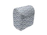Abakuhaus Copertura Geometrica Per Frullatore, Diagonal Nested Squares, Custodia Per Elettrodomestici Da Cucina Con Tasche, 36 X 39 X 24 Cm, Blu Ardesia, Blu Bianco