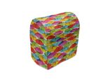 Abakuhaus Copertura Moderna Per Frullatore, Vivid Umbrella, Custodia Per Utensili Da Cucina Con Tasche, 36 X 39 X 24 Cm, Multicolore