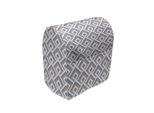 Abakuhaus Copertura Geometrica Per Frullatore, Modern Nested Squares, Custodia Per Utensili Da Cucina Con Tasche, 36 X 39 X 24 Cm, Rosa Essiccata-Ardesia-Blu