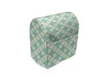 Abakuhaus Copertura Per Frullatore A Immersione, Motivo Floreale Femminile, Custodia Per Elettrodomestici Da Cucina Con Tasche, 36 X 39 X 24 Cm, Menta Smeraldo Verde Chiaro