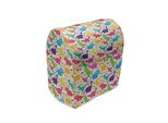 Abakuhaus Copertura Per Frullatore Dino, Wild Animal Kids, Custodia Per Elettrodomestici Da Cucina Con Tasche, 36 X 39 X 24 Cm, Multicolore