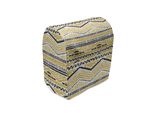 Abakuhaus Copertura Per Frullatore Da Tavolo Gialla E Nera, Linee A Zig Zag, Custodia Per Elettrodomestici Da Cucina Con Tasche, 36 X 39 X 24 Cm, Giallo, Nero E Bianco