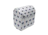 Abakuhaus Copertura Per Frullatore Asiatico, Fiori Tulipano, Custodia Per Utensili Da Cucina Con Tasche, 36 X 39 X 24 Cm, Rosso, Blu Navy E Bianco
