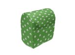 Abakuhaus Copertura Per Frullatore Irlandese, Pois E Trifogli, Custodia Per Elettrodomestici Da Cucina Con Tasche, 36 X 39 X 24 Cm, Verde Lime E Bianco