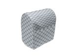 Abakuhaus Copertura Per Frullatore A Campana, Lattice Wie Nostalgic, Custodia Per Utensili Da Cucina Con Tasche, 36 X 39 X 24 Cm, Azzurro Pallido E Bianco