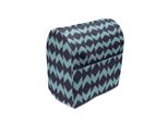 Copertura Per Frullatore Da Tavolo Abakuhaus Marine, Forma Geometrica Boho, Custodia Per Elettrodomestici Da Cucina Con Tasche, 36 X 39 X 24 Cm, Melanzana Turchese