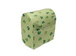 Abakuhaus Copertura Per Frullatore Irlandese, Checkered Retro Shamrocks, Custodia Per Utensili Da Cucina Con Tasche, 36 X 39 X 24 Cm, Multicolore