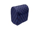 Abakuhaus Copertura Per Frullatore Indigo, Cubi Colorati Indigo 3D, Custodia Per Elettrodomestici Da Cucina Con Tasche, 36 X 39 X 24 Cm, Blu Scuro E Blu