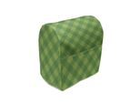 Abakuhaus Copertura Per Frullatore Irlandese, Motivo A Quadri Verde Retrò, Custodia Per Elettrodomestici Da Cucina Con Tasche, 36 X 39 X 24 Cm, Verde Verde Lime
