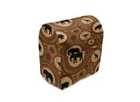 Abakuhaus Zambia Copertura Per Frullatore, Animali, Accessorio Da Cucina Custodia Con Tasche, 36 X 39 X 24 Cm, Cannella, Zenzero E Nero