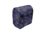 Abakuhaus Copertura Per Frullatore Da Tavolo Blu Scuro, Motivo Natalizio Con Fiocchi Di Neve, Custodia Per Elettrodomestici Da Cucina Con Tasche, 36 X 39 X 24 Cm, Multicolore