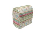 Abakuhaus Copertura Per Frullatore Shabby Flora, Cuori Country Rose, Custodia Per Utensili Da Cucina Con Tasche, 36 X 39 X 24 Cm, Multicolore