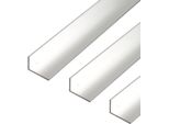 Alberts 498443 Profilo Angolare, Alluminio, Naturale, 1000 X 40 X 20 Mm, Set Da 3