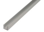 Alberts 498306 Profilo A U, Alluminio, Naturale, 1000 X 6 X 6 Mm, Set Da 15
