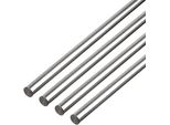 Alberts 498467 Barra Rotonda, Alluminio, Naturale, 1000 X 10 Mm, Set Da 4