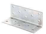 Alberts 848392 Connettore Angolare, Zincato Sendzimir, 40 X 40 X 100 Mm, Set Da 25