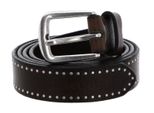 Marc O'polo Pelle Cintura Hemma - Rivet Ladies' Belt W105 Nutshell Brown Marrone